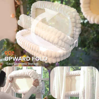 Folding Window Hammock for Cats and Small Dogs