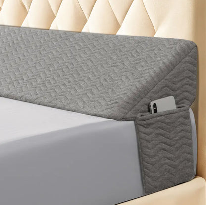 Sonoro Kate Home Bed Wedge Pillow For Headboard, Mattress Gap Filler, Triangle Bloster Pillow Wedge