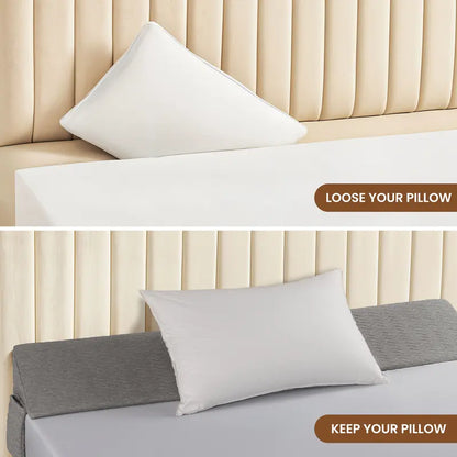 Sonoro Kate Home Bed Wedge Pillow For Headboard, Mattress Gap Filler, Triangle Bloster Pillow Wedge