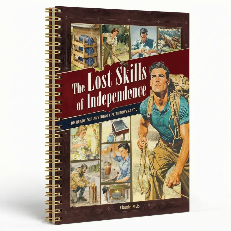 The Lost Skills of Independence Book | 200 Life-Saving Skills for Home Projects, Survival, Emergencies, Food Preservation, Herbal Remedies, Mindset, and More