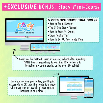 Nursing School Success Bundle [Spiral Bound]