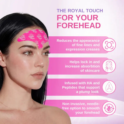Forehead Tape – Wrinkle Smoothing Overnight Forehead Tape Skincare Infused Anti-Aging - Smooth Forehead, 11's, Crows Feet, (20 PCS)