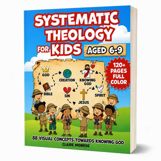 Systematic Theology for Kids - 88 Visual Concepts, NLT Bible Verses, Easy Explanations
