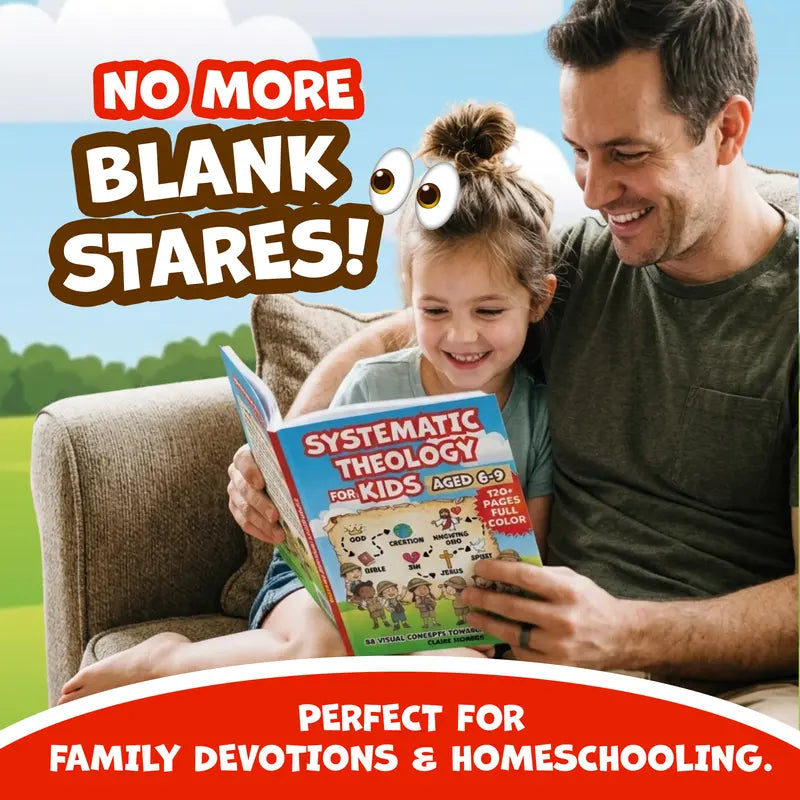 Systematic Theology for Kids - 88 Visual Concepts, NLT Bible Verses, Easy Explanations