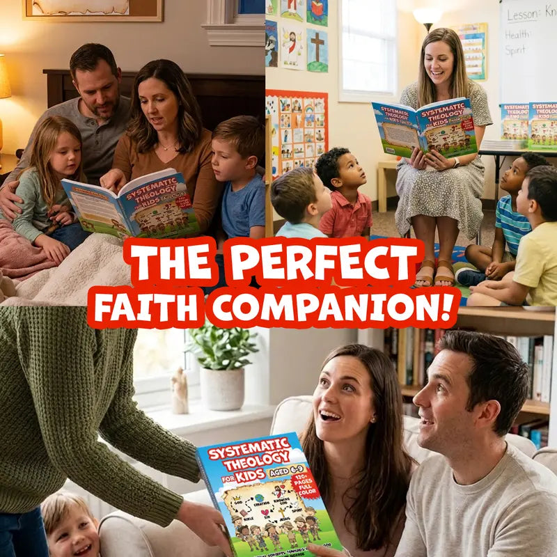 Systematic Theology for Kids - 88 Visual Concepts, NLT Bible Verses, Easy Explanations